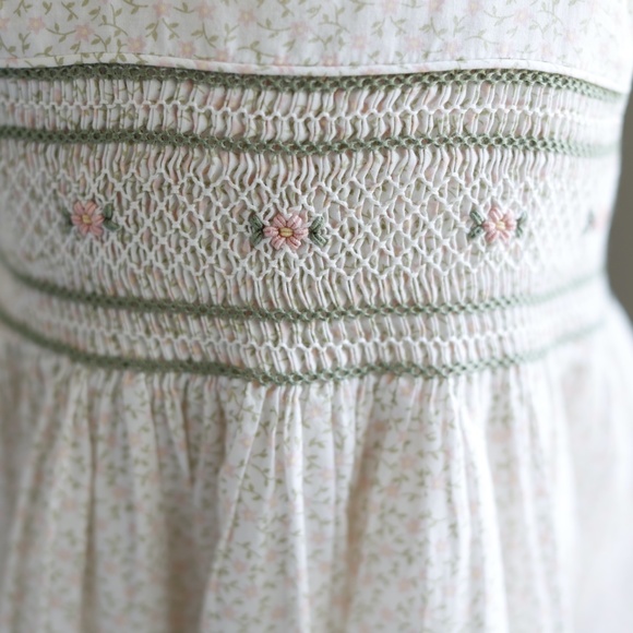 Strasburg Dress Mini-Floral Smocked Sleeveless Sundress size 2 Spring Vacation - Picture 3 of 7